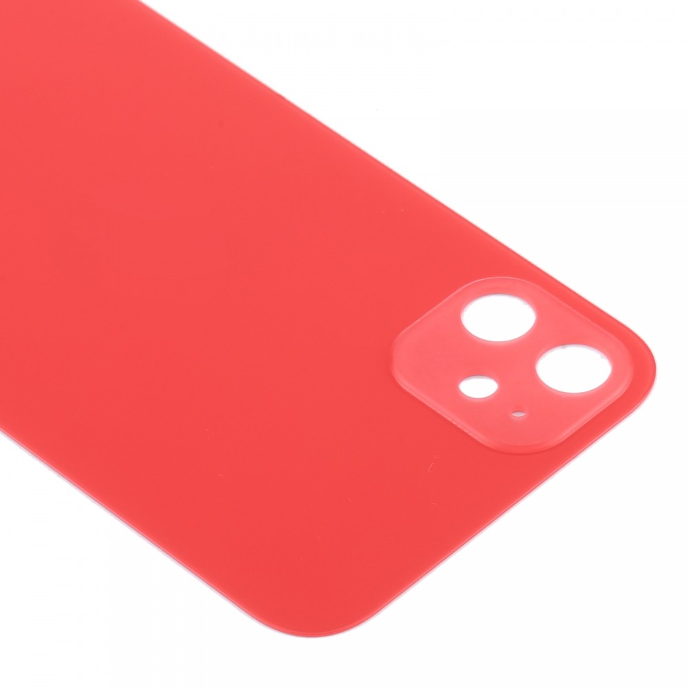 Glass Back Cover with Appearance Imitation of iPhone 12 for iPhone XR(Red) iPhone Replacement Parts Apple iPhone XR
